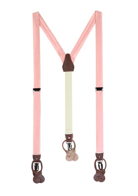 Candy Pink Dress Suspenders