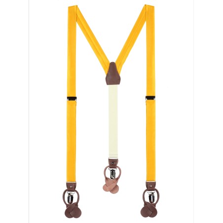 Golden Colored Mens Suspenders