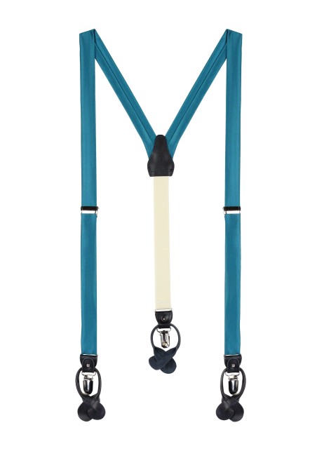 Oasis Hued Fabric Suspenders