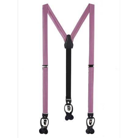 Rose Colored Dress Suspenders
