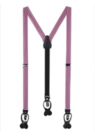 Rose Colored Dress Suspenders