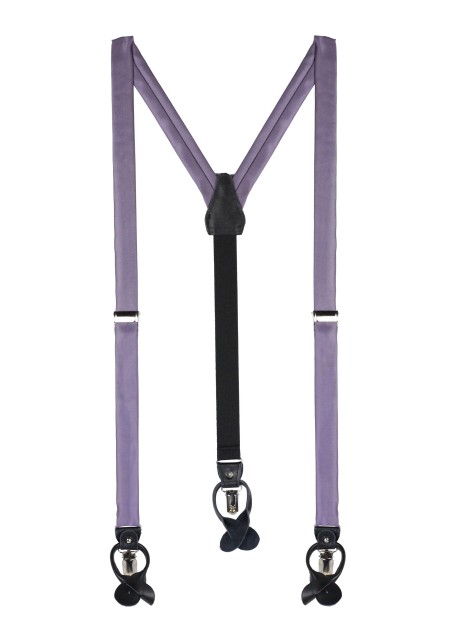 Wisteria Colored Suspenders
