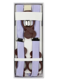 Elegant Summer Suspenders in Lavender in Box