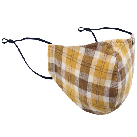 Golden Yellow Autumn Mask