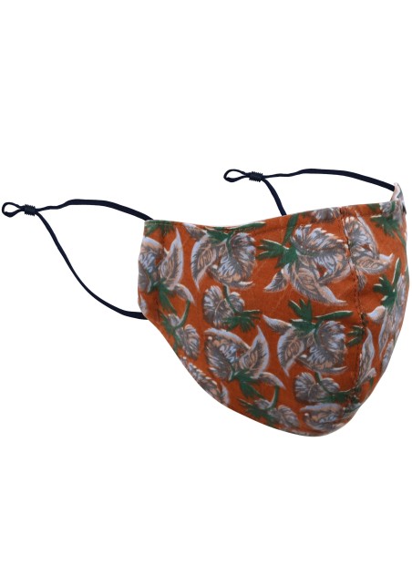 Autumn Print Filter Face Mask