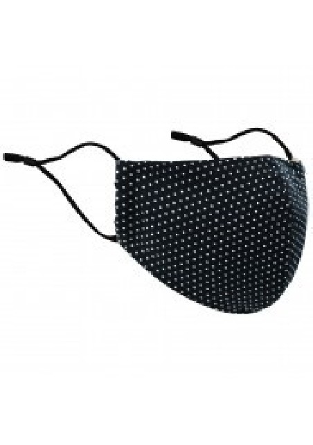 Black Pin Dot Mask