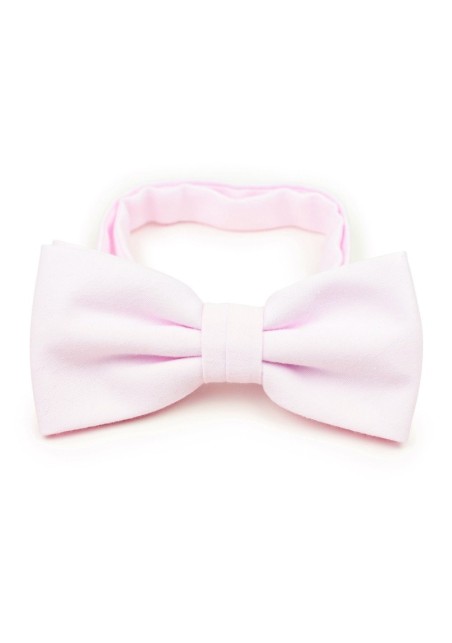 Soft Pink Bow Tie