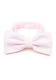 Soft Pink Bow Tie