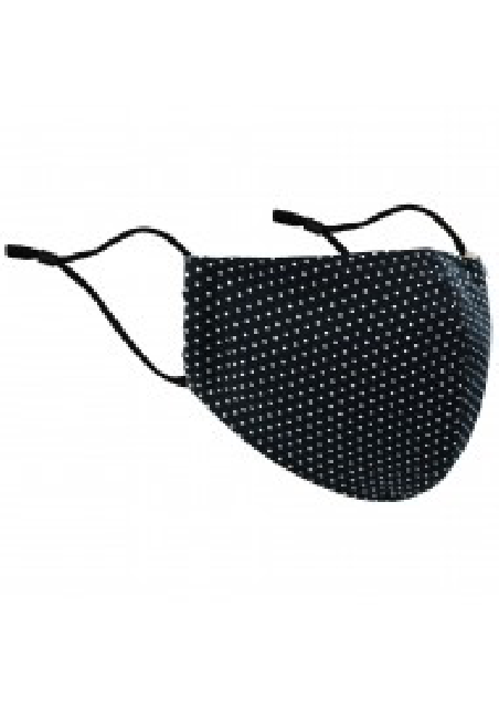 Black Pin Filter Face Mask