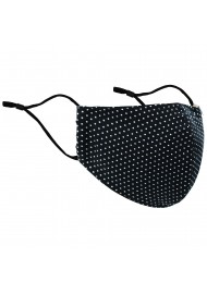 Black Pin Filter Face Mask