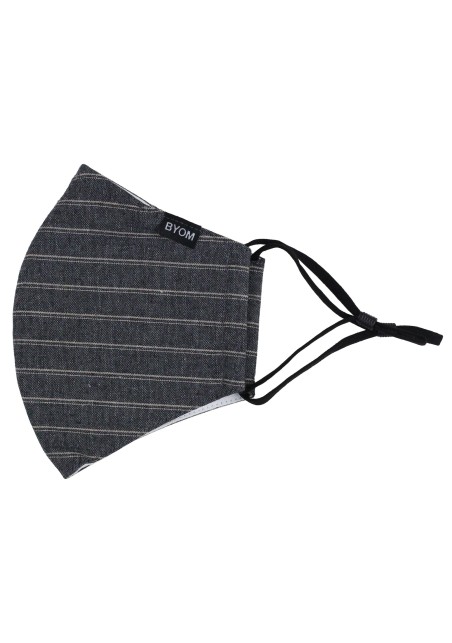 Smoke Gray Autumn Filter Mask Flat