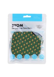 Gingerbread Man Print in Green in Bag