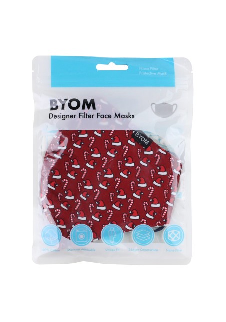 Santa Hats and Candy Canes in Red in Bag