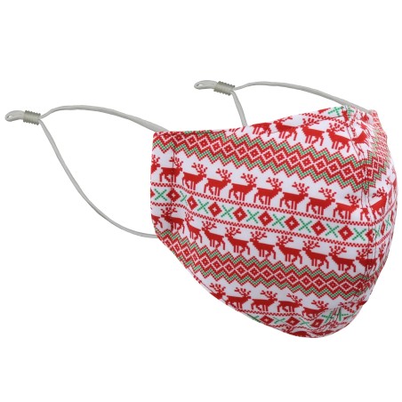 Nordic Christmas Print Face Mask