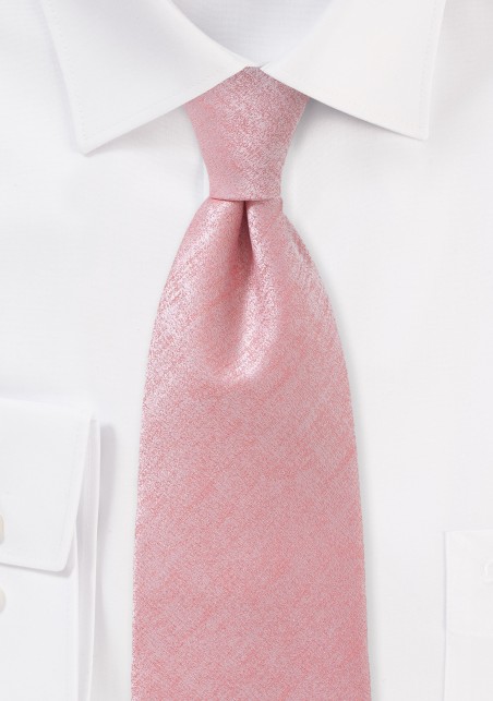 Heather Tie in Pink