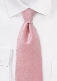 Heather Tie in Pink