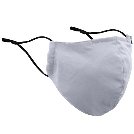Silver Cotton Face Mask