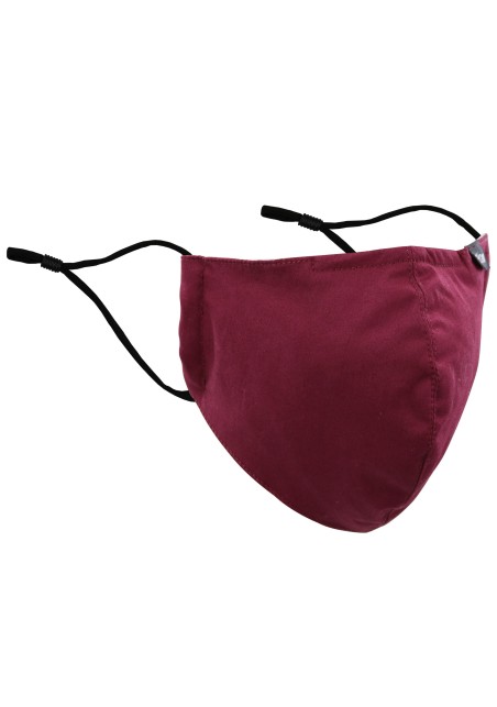 Filter Mask in Burgundy Red