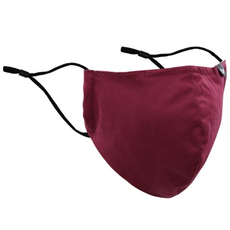 Filter Mask in Burgundy Red