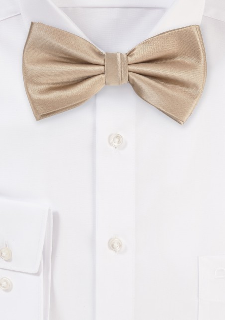 Light Golden Brown Bow Tie