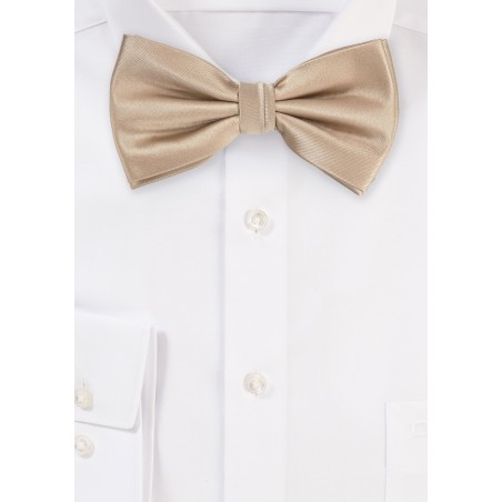 Light Golden Brown Bow Tie