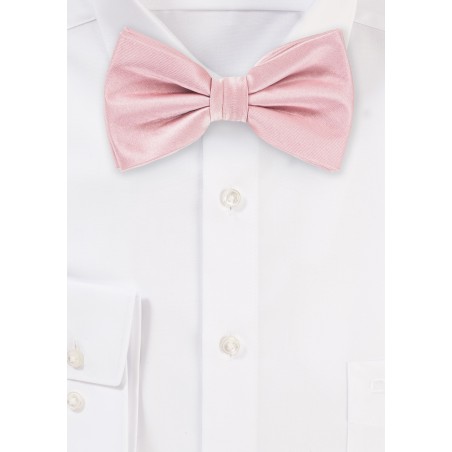 Bow Tie in Petal Pink