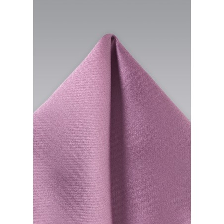 Rose Purple Pocket Square