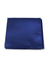 Royal Blue Colored Pocket Square