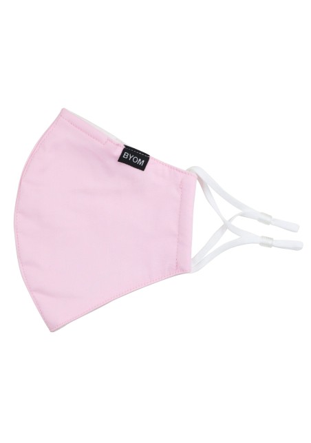Blush Pink Cotton Filter Mask