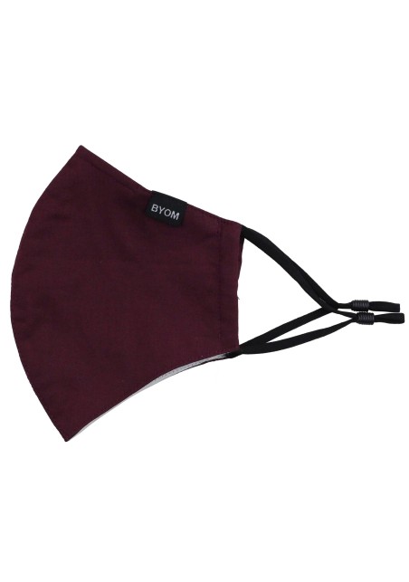 Plum Color Filter Mask in Cotton