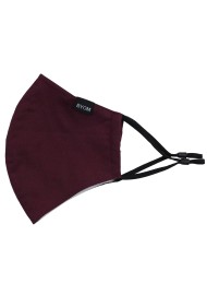 Plum Color Filter Mask in Cotton