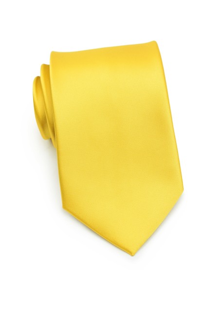 Bright Sun Yellow Necktie