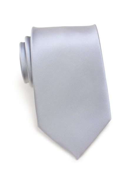 Silver Gray Necktie