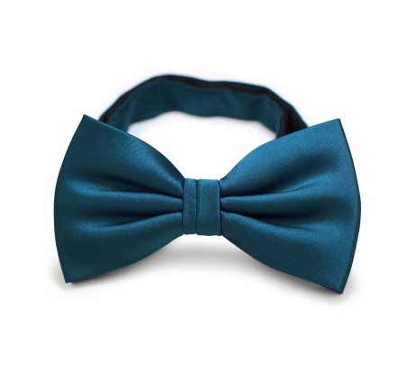 Teal Blue Bow Tie