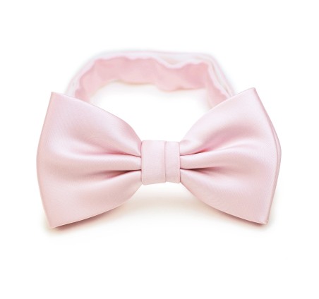 Blush Pink Bow Tie