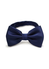 Solid Navy Bow Tie