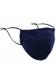 Solid Navy Mask