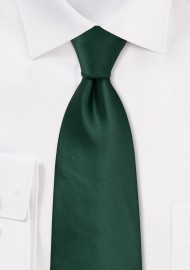 Dark Green Necktie