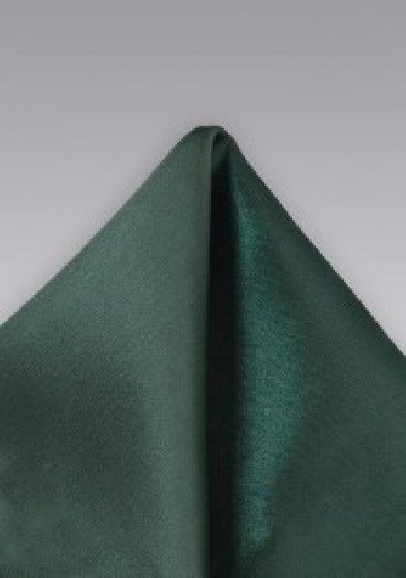 Dark Green Pocket Square