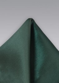Dark Green Pocket Square