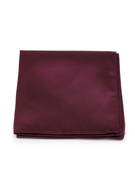 Plum Purple Pocket Square
