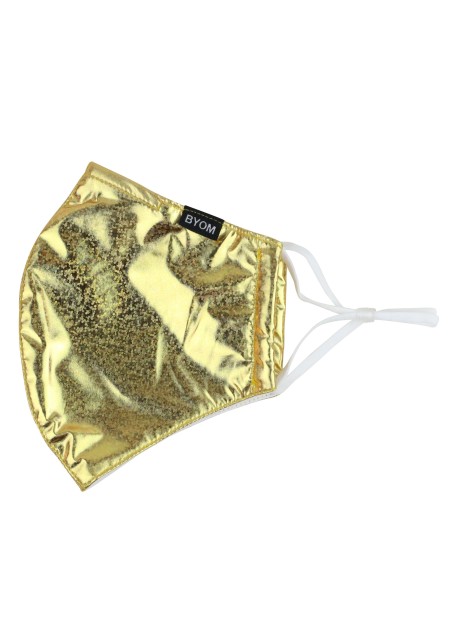 Golden Glitter Face Mask