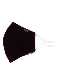 Velvet Face Mask in Elegant Burgundy