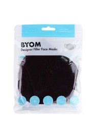Velvet Face Mask in Elegant Burgundy in Bag