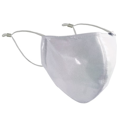 White Mask with Sparkle