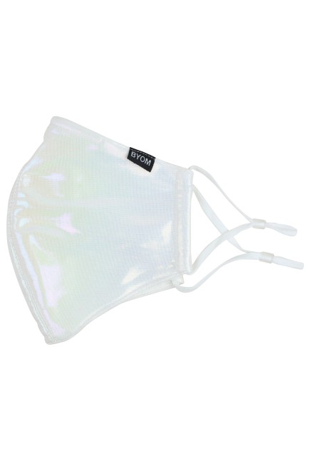 White Mask with Sparkle