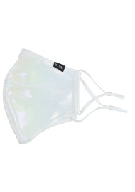 White Mask with Sparkle