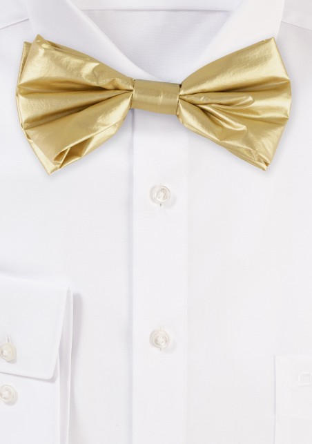 Vegas Gold Mens Bow Tie