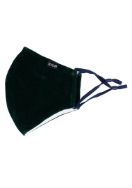 Pine Green Velvet Mask