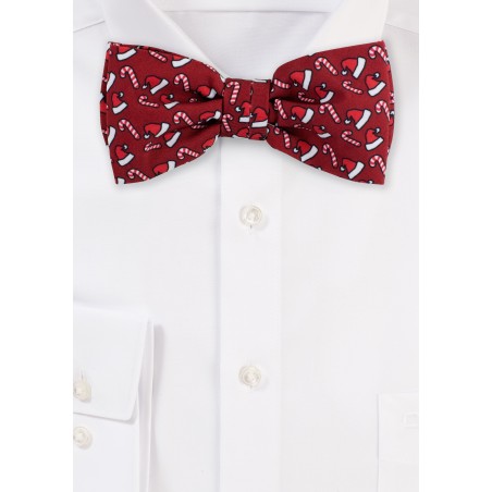 Fun Christmas Print Bow Tie